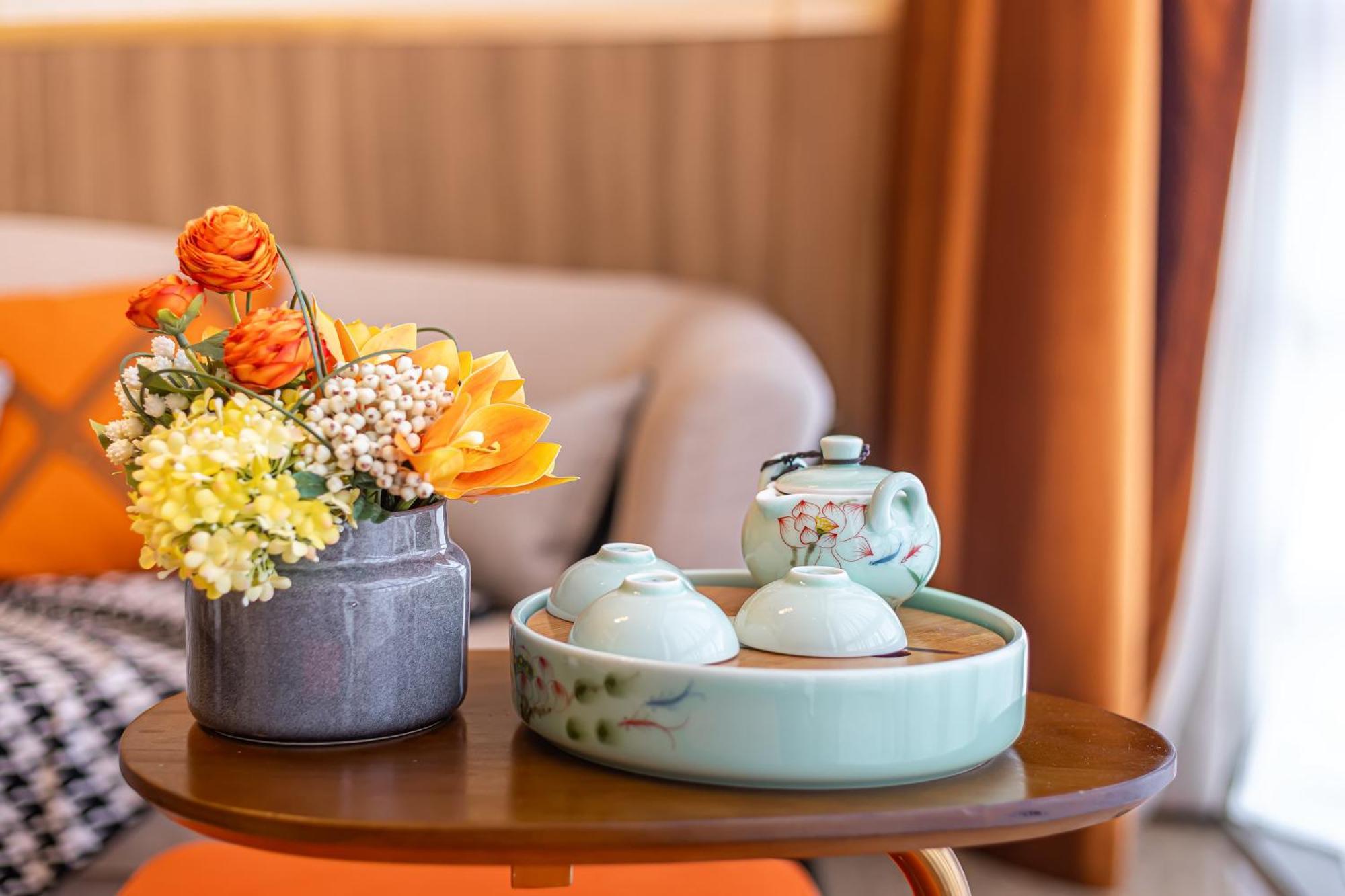 Waifiden Guangzhou Grand View Golden Palace Apartment - Free Shuttle Bus During The Canton Fair Exterior photo